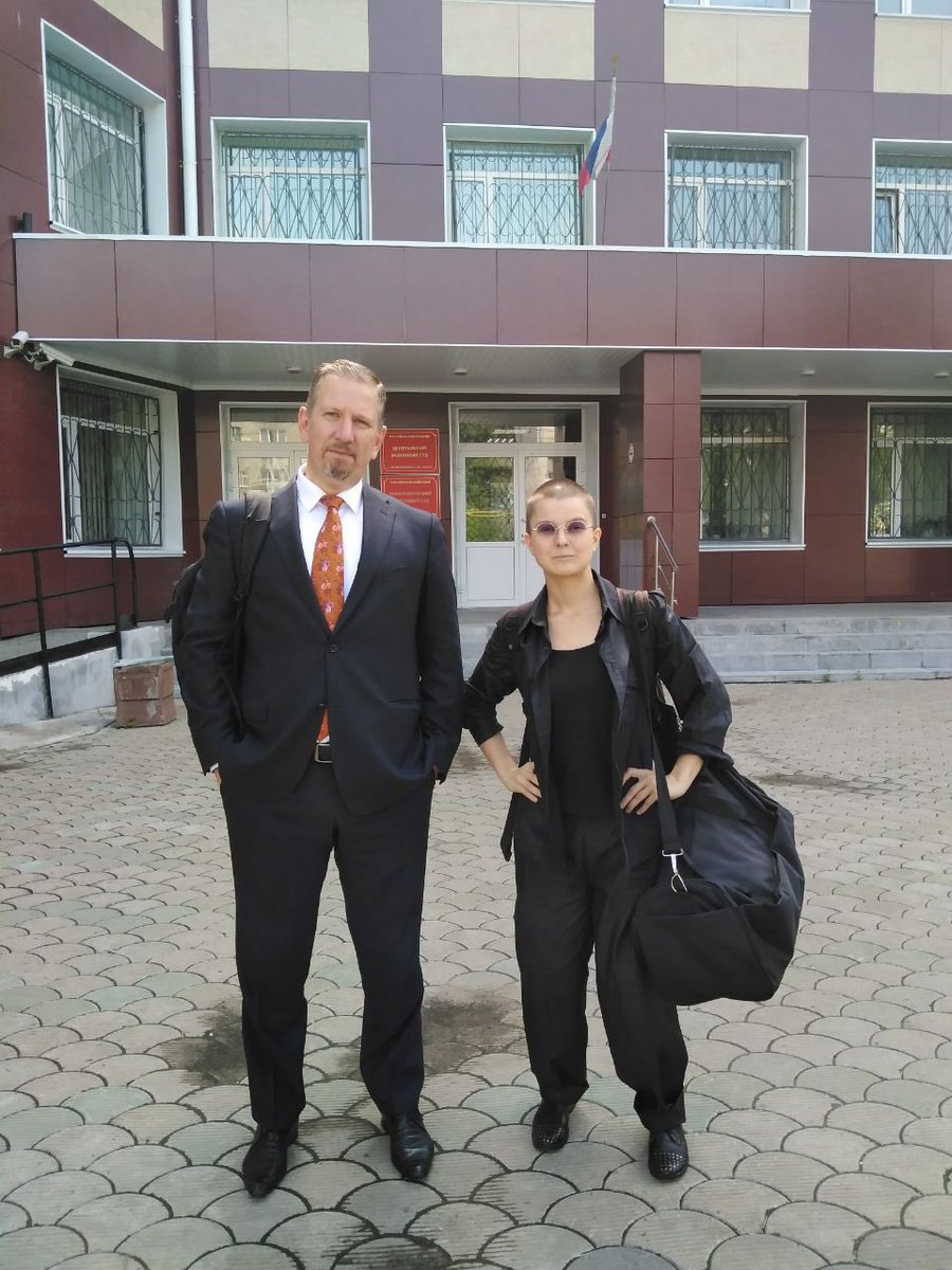 nhc_no's tweet photo. In these times of continuous setbacks for human rights in #Russia, the Norwegian Helsinki Committee is glad to learn that Yulia Tsvetkova won a 3-year court battle against claims of “pornography” for her activism. Поздравляем! #LGBTQ Photo YT’s Telegram.  https://t.co/rX5idPfEqd https://t.co/usT8XLMSEj