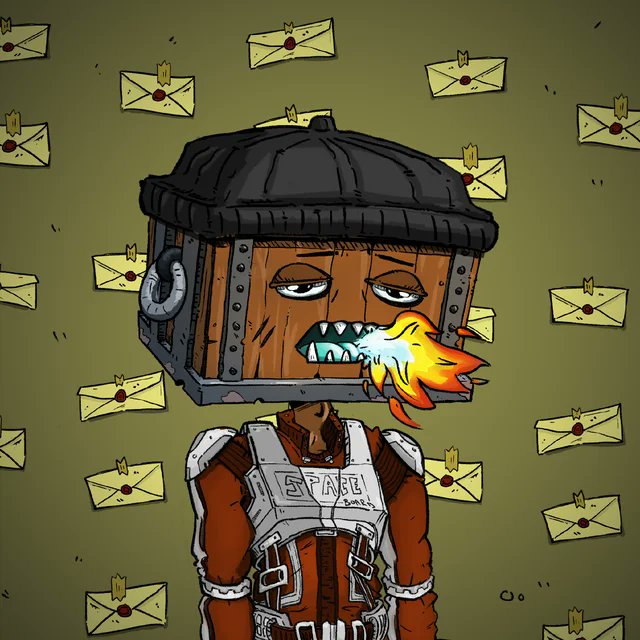 kelvingarciapr's tweet image. Just got this new @CardboardCtzNFT HR rank 2 moonrank 36 Love spacewhite! #wagbox #boxBox