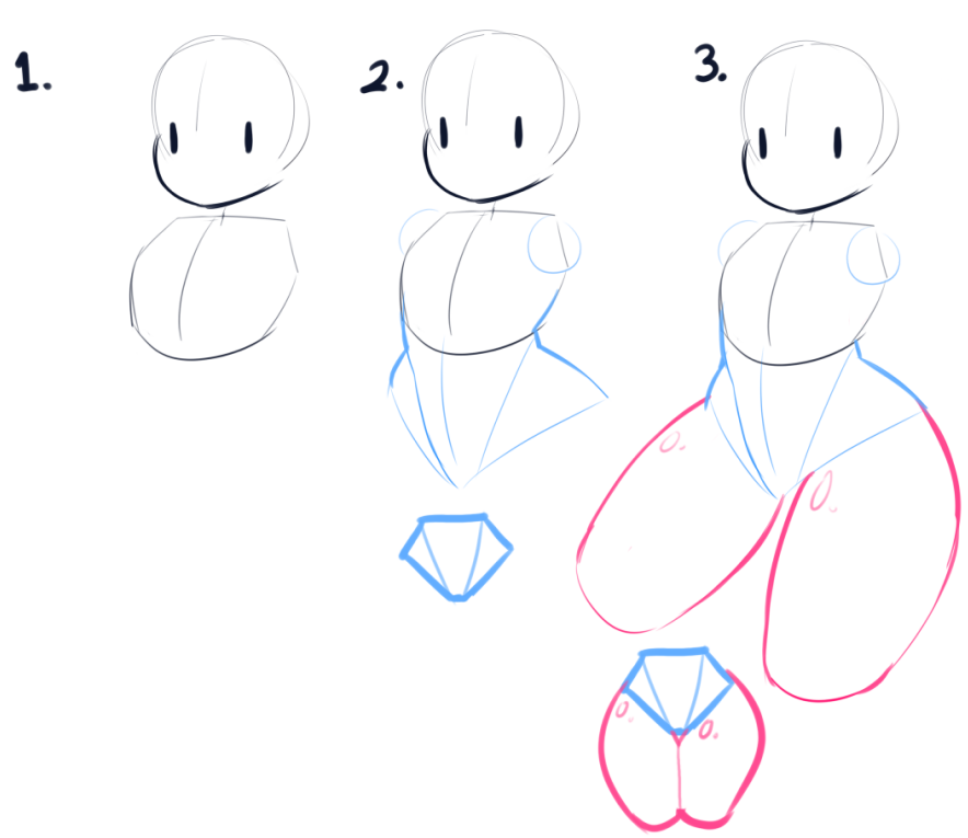Sombersect's tweet photo. #art #digitalart Just a little thing I do to draw bodies! https://t.co/tcW3KmkWZJ