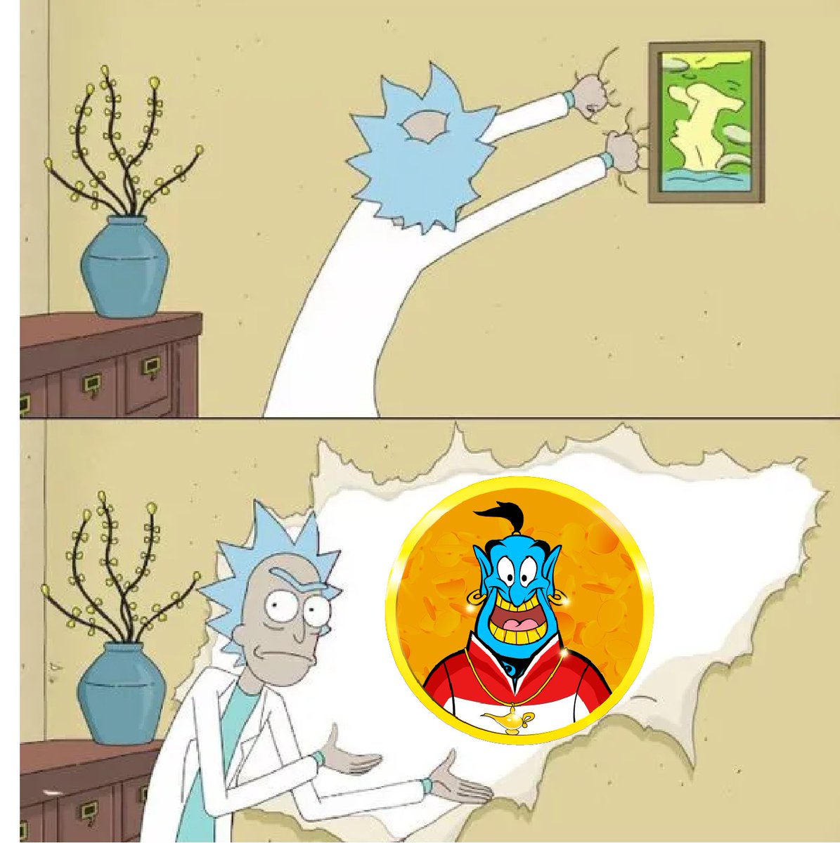 🧞‍♂️The secret big news🧞‍♂️

📌What do you think about that the enemy of 🕷Spider Man🕸 will help Lucky Genie to be grown up?

🌚Consider yourself lucky if you have our whitelist spot.

🧞♂LUCKY GENIE WHITELIST TOURNAMENT🧞♂
gleam.io/BhqaT/lucky-ge…