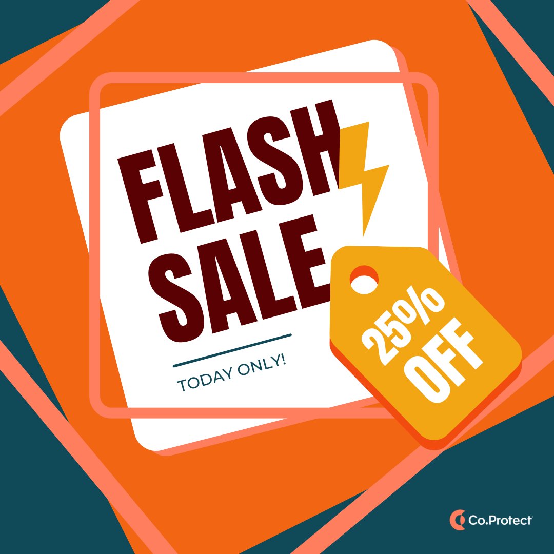 CoProtectGlobal's tweet photo. ⚡️24 HR Flash Sale⚡️ — EVERYTHING 25% OFF! Today only we’re giving away 25% off our entire site! Shop this parade of deals! Online only!

#nationalgivesomethingawayday #wearamask #facemask #fashion #facemaskselfie #maskup #onlineshopping #deals #discount #coprotectmasks https://t.co/2sG9G5MhKJ