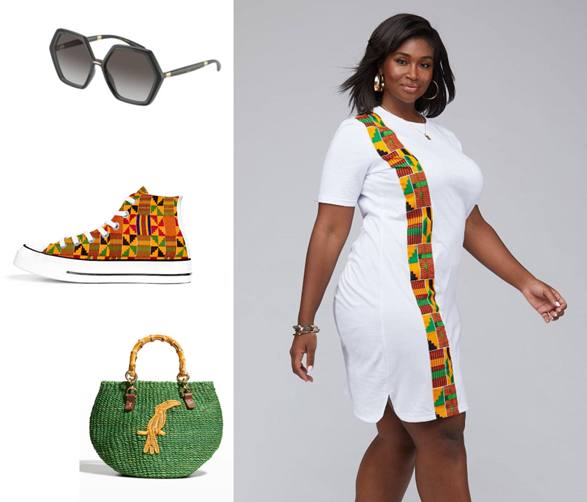 RegalClothes's tweet photo. My FAV Style: Farmers Market Fresh: We are crushing on the FAB @regalclothes ankara t-shirt dress. Yaass Queens pair this 100% Cotton dress (with Pockets🥰) with colorful converse and handwoven handbag. Available in M-3X and multiple prints. Sunday @baltimorefarmersmarket. https://t.co/cPoeaDbIHH