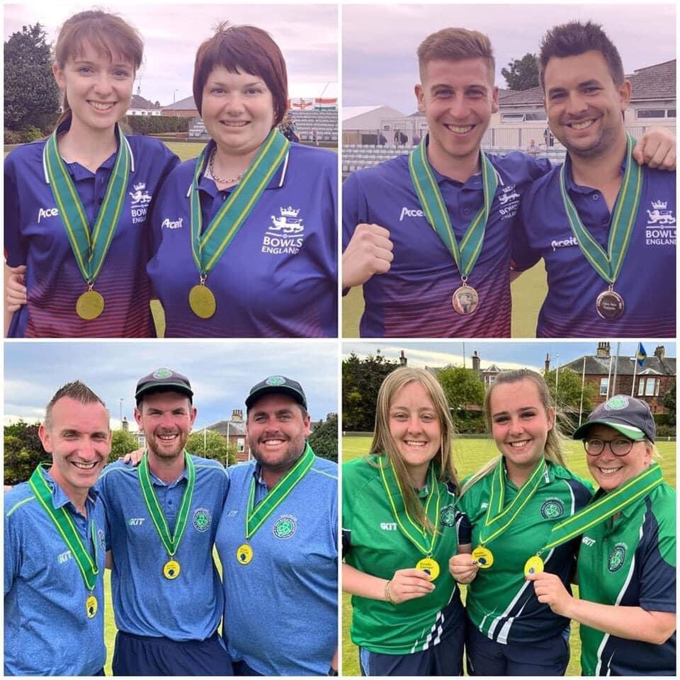 BowlsEuropeLtd's tweet photo. 2022 European Bowls Championships…
9-14 July 2022, Ayr, Scotland 🏴󠁧󠁢󠁳󠁣󠁴󠁿 

The winners….
Overall Trophy 🏆 England 🏴󠁧󠁢󠁥󠁮󠁧󠁿 

Singles England 🏴󠁧󠁢󠁥󠁮󠁧󠁿🥇Ireland ☘️🥇
Pairs England 🏴󠁧󠁢󠁥󠁮󠁧󠁿🥇 England 🏴󠁧󠁢󠁥󠁮󠁧󠁿🥇
Triples Ireland ☘️🥇 Ireland ☘️🥇
Fours Scotland 🏴󠁧󠁢󠁳󠁣󠁴󠁿🥇Scotland 🏴󠁧󠁢󠁳󠁣󠁴󠁿🥇 https://t.co/22NAc0sLY9