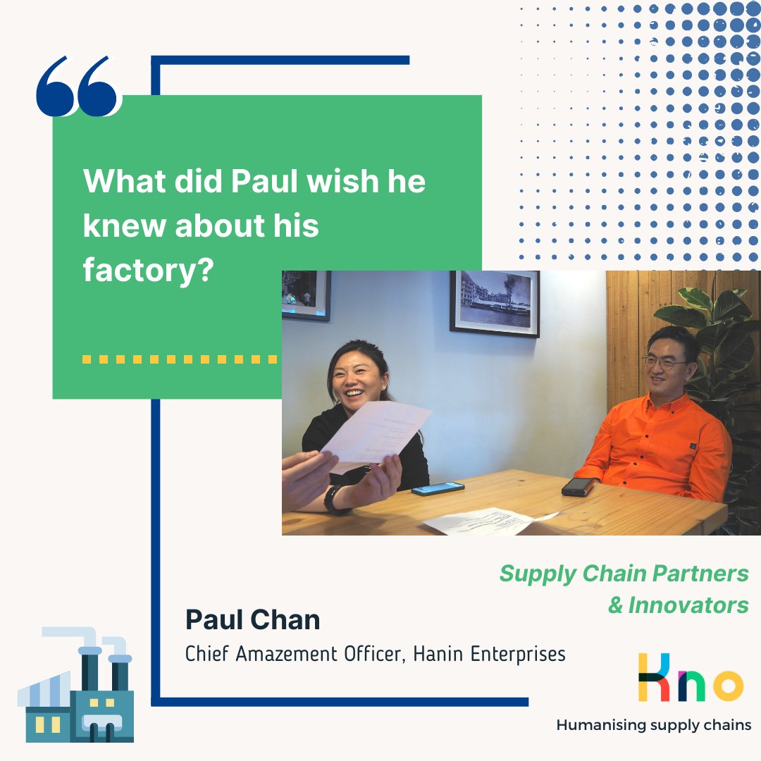 KnoGlobal's tweet photo. Check out our interview with Paul Chan, Hanin Enterprise's founder who owns #China #garment #factories to know the future of factories and the key to #collaboration
https://t.co/GBBQQMs3e0 

#ESG #CSR #supplychain #supplychaintransparency #garmentindustry #Kno #KnoGlobal https://t.co/8cA1V7BrXQ