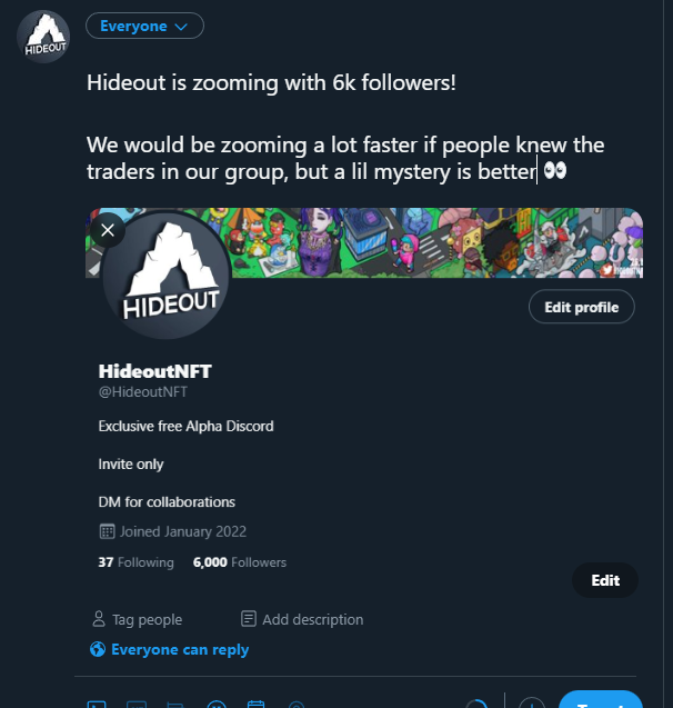 HideoutNFT tweet media