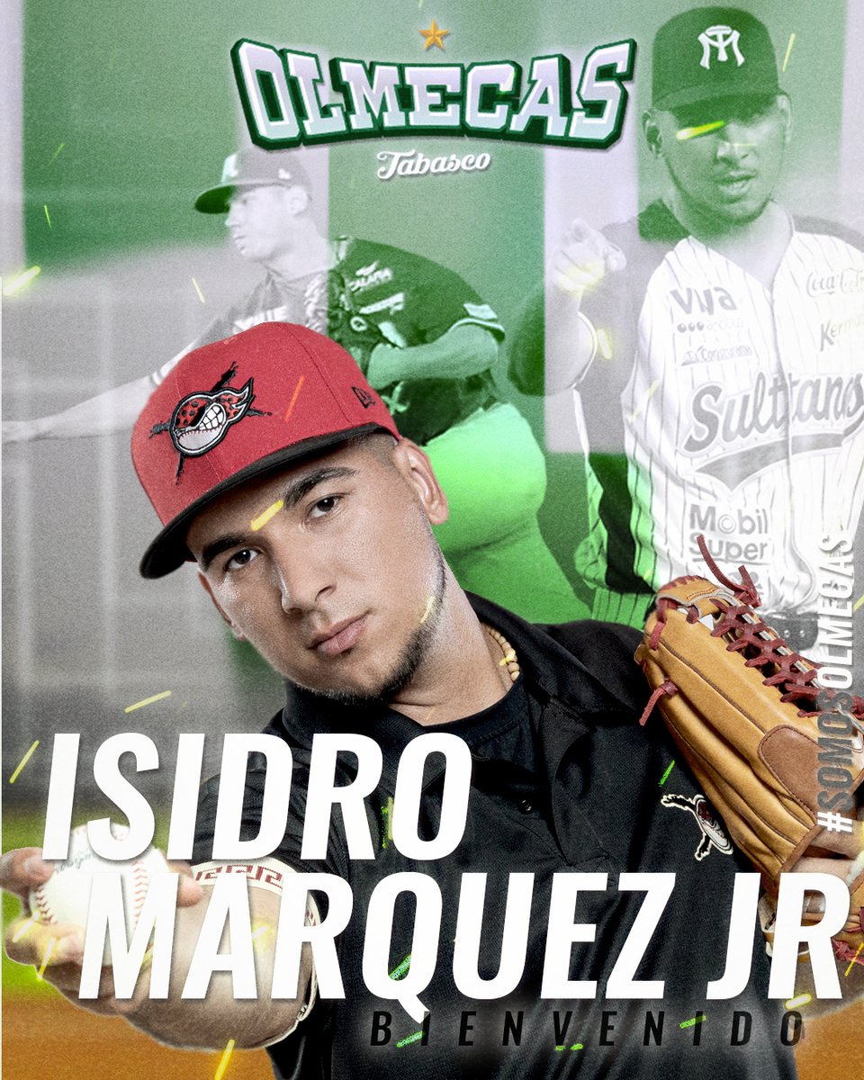 OlmecasTabasco's tweet photo. Llega a Olmecas un relevista de primera categoría...

¡Isidro Márquez Jr. ya es parte de la tropa choca! 🗿

#SomosOlmecas👊🏽⚾️ https://t.co/KNnhELTHsD