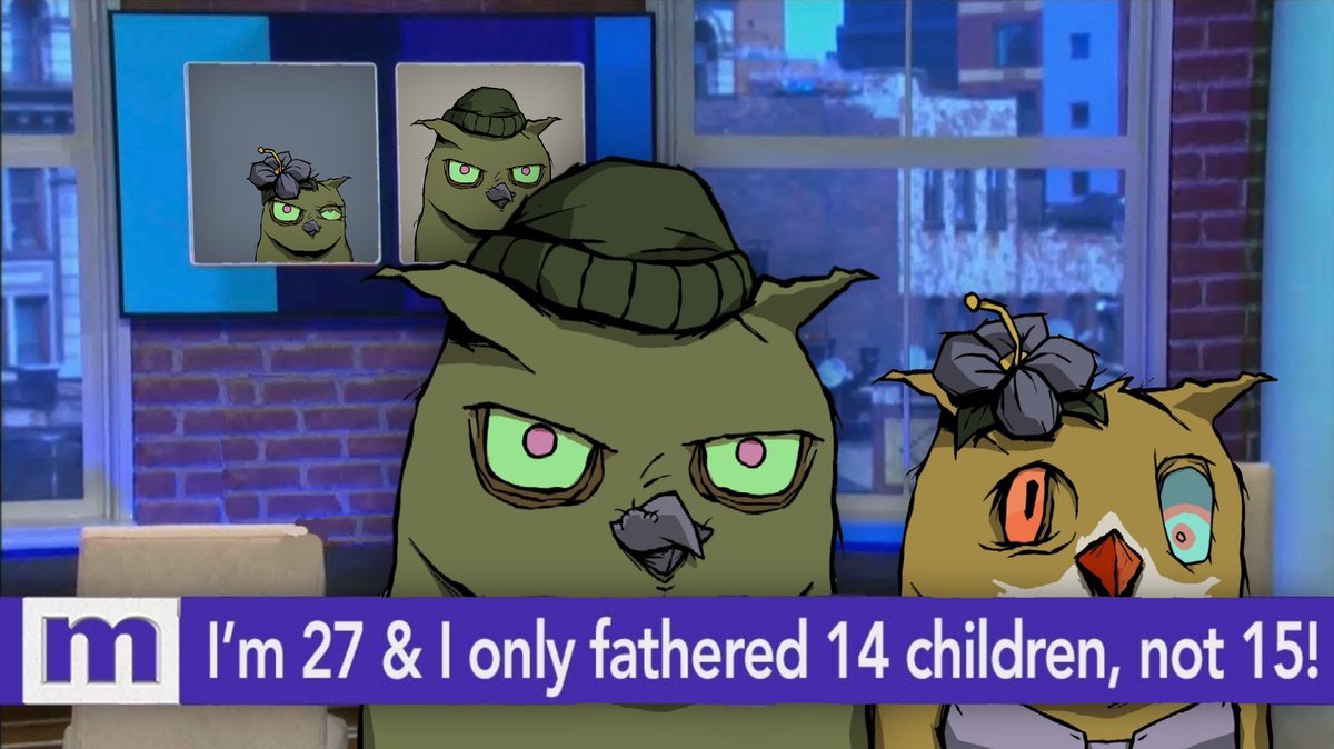EmikxOne's tweet photo. @Dirt_Birds_NFT
ODB's daughter got put up for sacrifice. She survived and came back...Maybe now, he'll finally claim her as his own...😅
#TheMutation #DirtBirdsWTF #OhSoDirty #DeadBirds https://t.co/ueMOzuRnRO