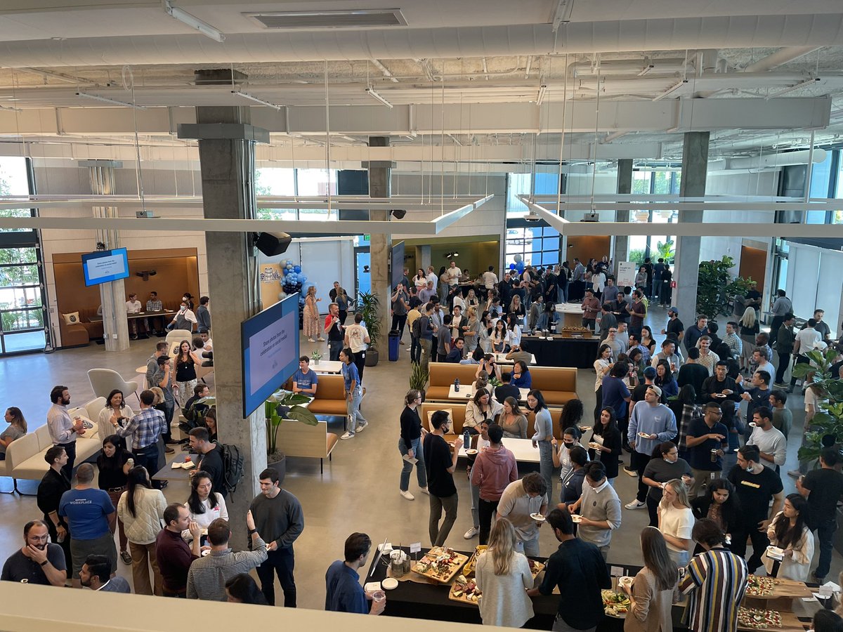 patterson_sarah's tweet photo. Loved getting to celebrate opening @Samsara’s new office in SF today! Incredible space 🌱 + incredible people💜 https://t.co/NZ8xOQhMGN