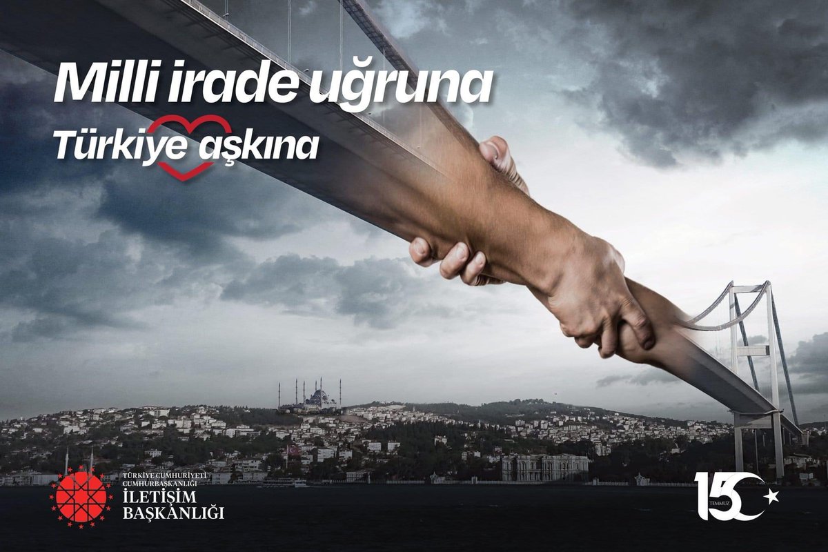 GemerekAk's tweet photo. 15 Temmuz Demokrasi ve Milli Birlik Günü’nün 6. yılı vesilesiyle; demokrasi destanı yazarak Şehitlik mertebesine erişen kahramanlarımıza Yüce Allah’tan rahmet diliyor, Gazi olan yiğit vatandaşlarımıza şükran ve minnetlerimi sunuyorum. 🤲🇹🇷

#15TemmuzuUnutma
#TürkiyeAşkına https://t.co/KSHQJ30n4A