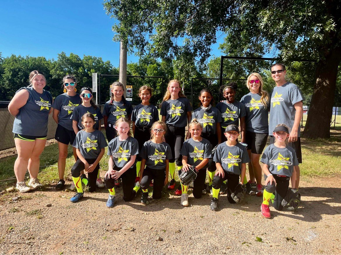 from the first game, to the last 🥺 i had a BLAST coaching the Labette 10u all-star team 🥎 they played their rears off and gave it 100%, 100% of the time! i loved the energy they brought to the games and practices! what a relentless, scrappy crew ❤️🥎