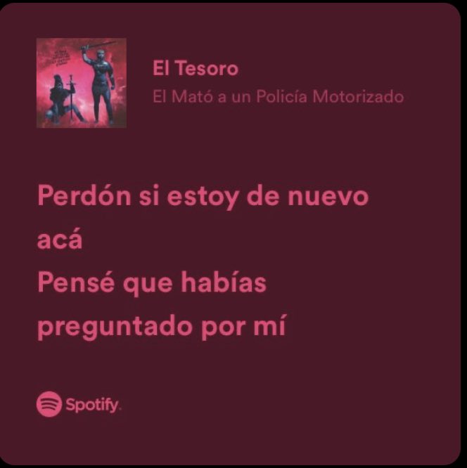 PerfectoVerso's tweet photo. El Mató a un Policía Motorizado - El Tesoro https://t.co/7YBq49jJjG