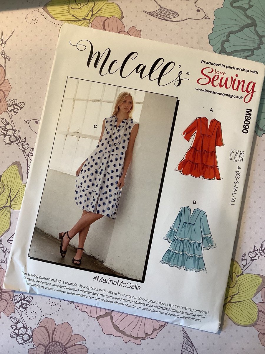 WatsonsVintage's tweet photo. I only have ONE of these FABULOUS Dress Patterns left now in my #etsyshop : Uncut McCall's 2020 Easy Sew Sewing Pattern No M8090 Misses Dresses in 3 Variations -Sizes XS-XL #SupplyPattern #WardrobeStapleDress https://t.co/3oCYTRa9mh #McCalls #DressPattern #EasySew #Contemporary https://t.co/S9G85zrHQo