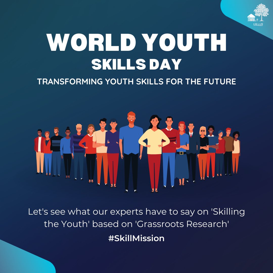 graamresearch's tweet photo. #Worldyouthskillday #skillmission
The United Nations General Assembly in 2014 declared July 15 as World Youth Skills Day to highlight the importance of skilling the youth. The theme of World Youth Skills Day 2022 is “Transforming Youth Skills for the Future”.
(1/4) https://t.co/fcxdyMbdTI