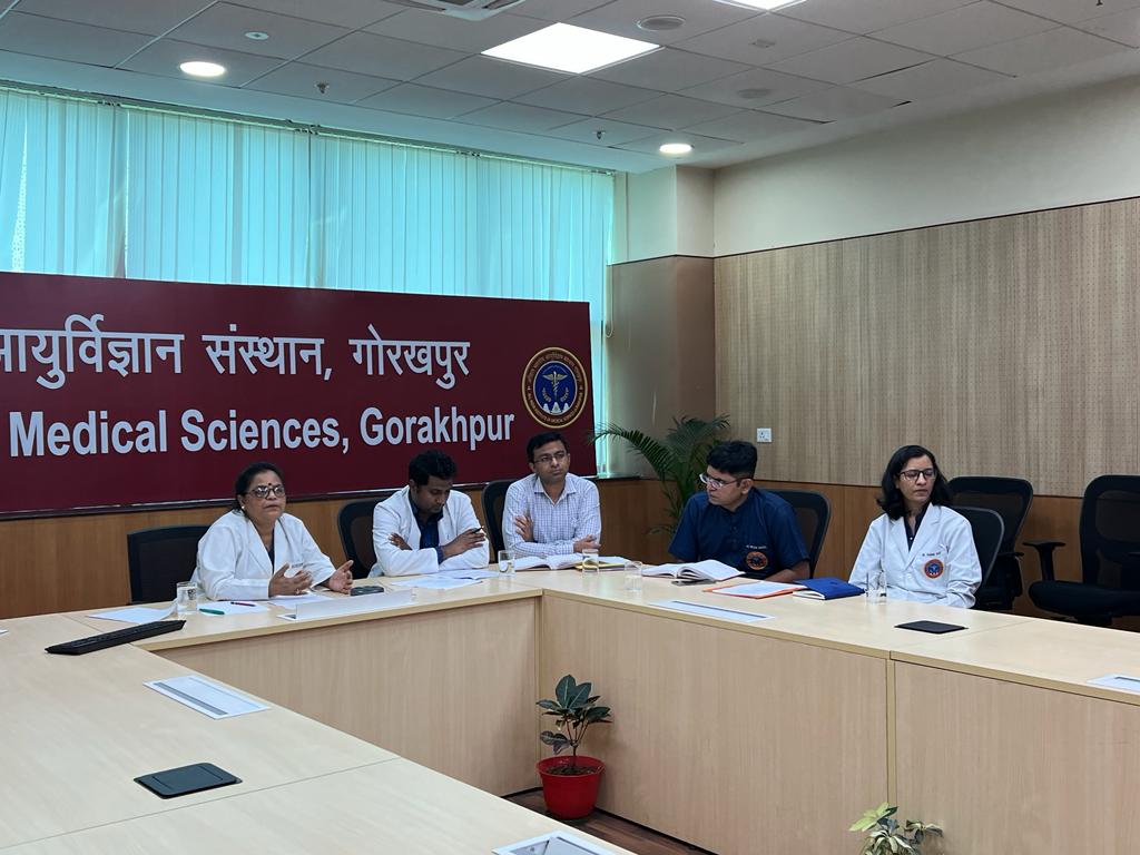Meeting of PI &amp; Sites investigators for the project on "secondhand smoke exposure &amp; COVID-19 Infection" with Global Health Advocacy Incubator.
<a href="/aiims_gkp/">AIIMS Gorakhpur</a>
<a href="/JohnsHopkins/">Johns Hopkins University</a>
 <a href="/brianwahl/">bw</a>
<a href="/mansukhmandviya/">Dr Mansukh Mandaviya</a>
<a href="/myogiadityanath/">Yogi Adityanath</a>
<a href="/DrAmbrishMithal/">Dr Ambrish Mithal</a>
<a href="/PMOIndia/">PMO India</a> <a href="/drksravi/">Prof. (Dr.) Kumar Satish Ravi</a> <a href="/IncubatorGHAI/">Global Health Advocacy Incubator</a> <a href="/Om_Bera/">Dr. Om Prakash Bera.</a>