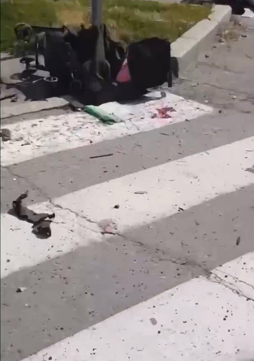 Satoshi59860873's tweet photo. Stroller with a dead child.
If Ukraine doesn’t get longer-range missiles, russians will later kill children all over Europe.
Give us ATACMS and more HIMARS now!
#russiaisaterrorisstate #ArmUkraineNow https://t.co/4QpinHF4aP