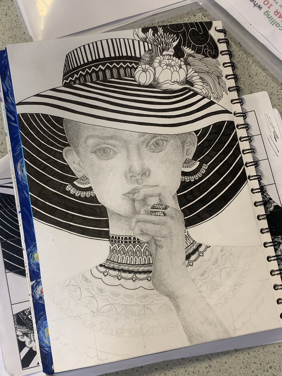 Kingsway Park High School Art Department tweet media