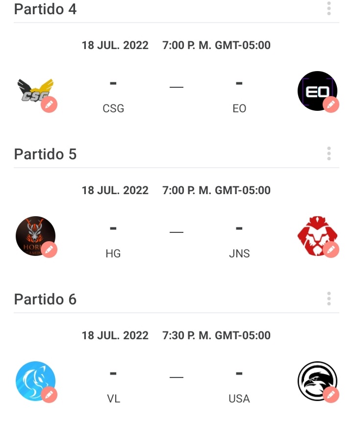 Strom_League's tweet photo. La jornada 2 /// 18 de julio.. https://t.co/AxgLiGDOH7