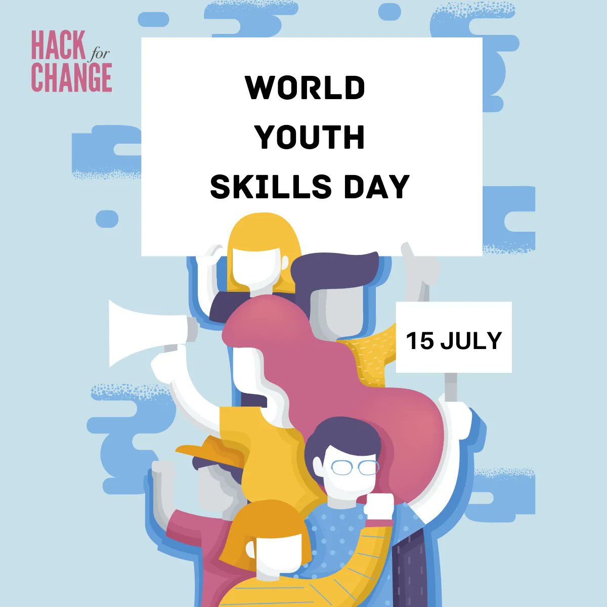 HackForChangeIN's tweet photo. Youth is the power of our nation. Providing them with right skills and learning opportunities can make this nation do wonders. 

#worldyouthskillsday #youth #india #skills #learning #power #nation https://t.co/46wD6y2EdP