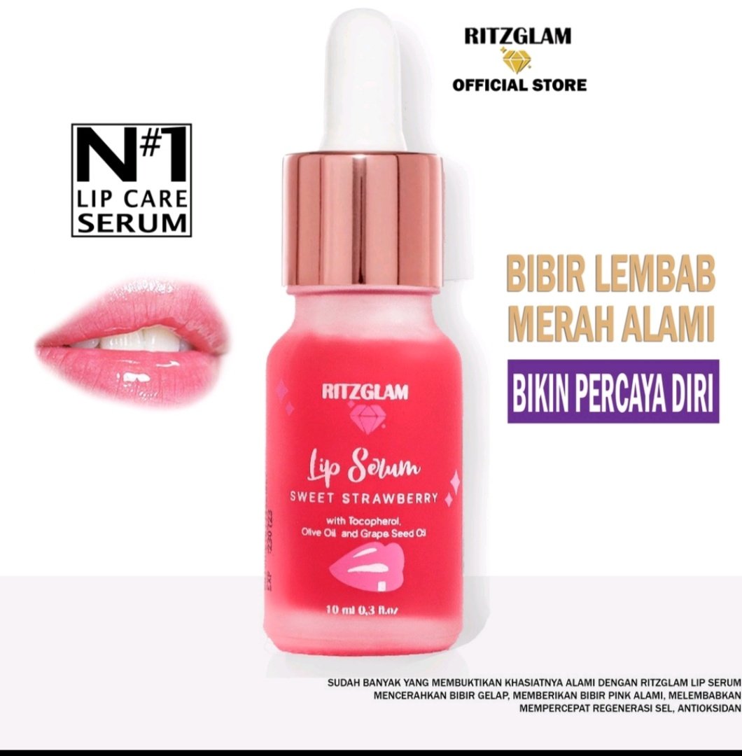 Dailymakeuppp's tweet photo. 💫LIP SERUM RITZGLAM

 Link : https://t.co/AD1PjXfNYQ

Cek katalog : https://t.co/uwWxj5L49X https://t.co/5Y99n7xCQB