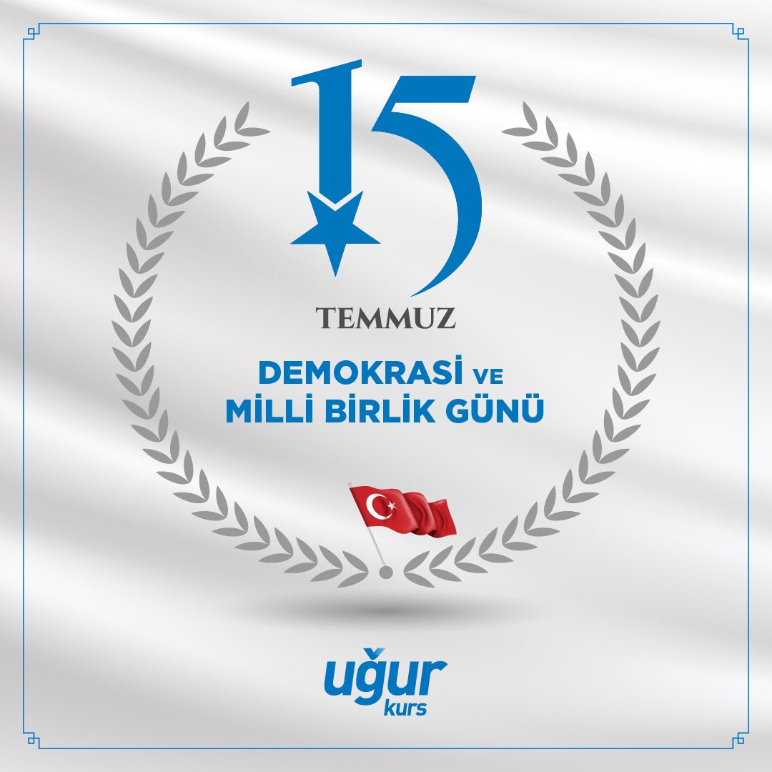 15 Temmuz Demokrasi ve Milli Birlik Günü’nde tüm şehitlerimizi rahmetle, gazilerimizi saygıyla anıyoruz.  🇹🇷