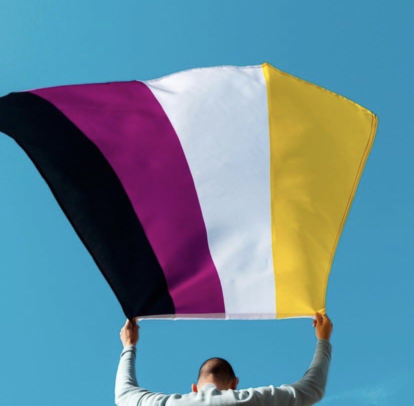 happyhippiefdn's tweet photo. Happy #InternationalNonbinaryDay from #HappyHippie! Gender is a beautiful spectrum &amp; everyone deserves to feel comfortable in their own skin💛 To show support today head over to @GenderSpectrum &amp; learn about the work they’re doing to create a gender-inclusive world for all youth. https://t.co/9f9mXk0gor