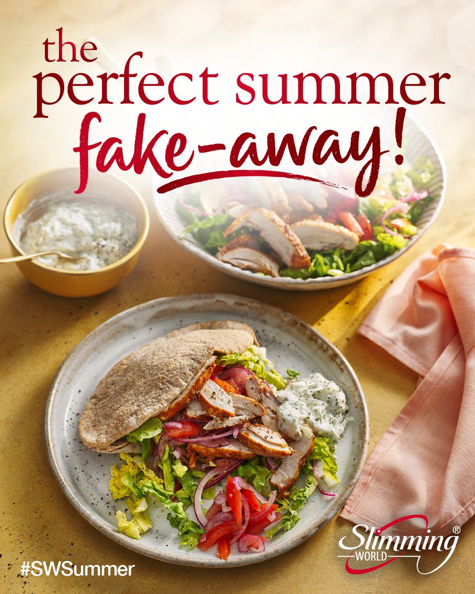 SWKarenNewell's tweet photo. 🚨 Weekend fakeaway alert 🚨! Losing weight doesn’t mean losing out – and our Greek-style kebab is the perfect Saturday night feast 🤤 Head to our website for the mouth-watering recipe from our latest recipe book Slimming World’s taste the sunshine! https://t.co/WV4hRJKjhD https://t.co/KyTQKEyRYw