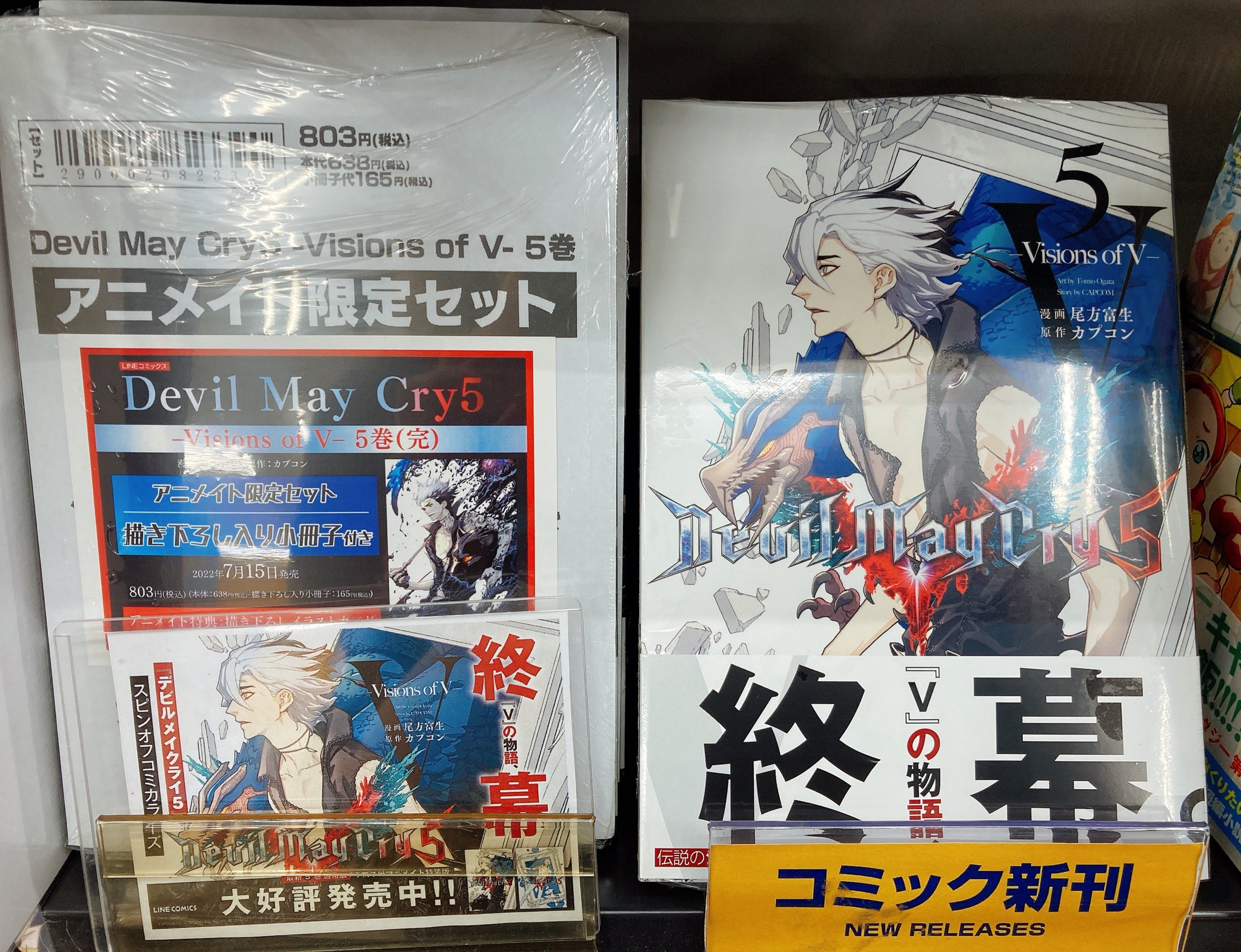 Devil May Cry 5 Visions of V 5巻 アニメイト小冊子 Amazon.co.jp: デビルメイクライ5 DMC5 Devil May Cry 5 Visions