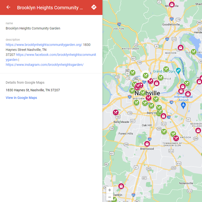 tncommgard's tweet photo. We upgraded our #Tennessee #mutualaid map; it now includes 85+ #community #gardens. The new map adds 120+ #littlefreepantry, #blessingbox, #fridge, & #kitchen locations as well. Find #food anywhere. #solidarity
https://t.co/JScDxNgJW8 https://t.co/AXQnHCW9Tl