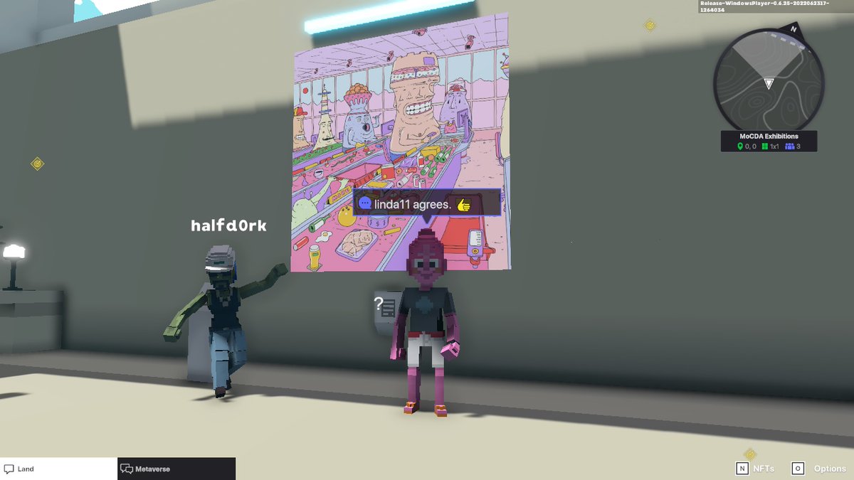 LinWomes's tweet photo. @TheSandboxGame @SuperRare I just participated in the #TheSandbox weekly contest for a chance to win 200 mSAND! I found the art piece, check out my screenshot below!
👇 https://t.co/yM7vzZhhjZ