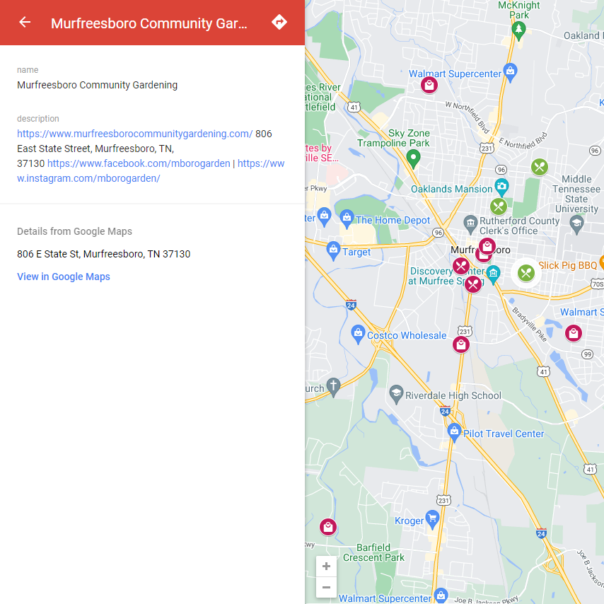 tncommgard's tweet photo. We upgraded our #Tennessee #mutualaid map; it now includes 85+ #community #gardens. The new map adds 120+ #littlefreepantry, #blessingbox, #fridge, & #kitchen locations as well. Find #food anywhere. #solidarity
https://t.co/JScDxNgJW8 https://t.co/AXQnHCW9Tl