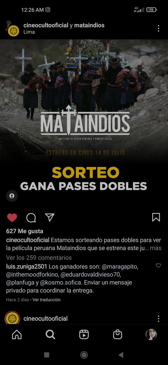 IngridTirado9's tweet photo. Cineoculto #Mataindios https://t.co/450HklOhvu