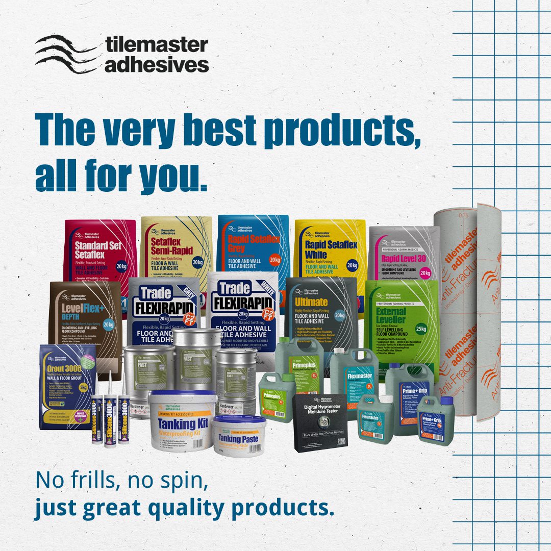 tilemasteradhes's tweet photo. We pride ourselves in providing our customers with the best possible products, so that they can get the job done without fail. 

Find your nearest stockist today.

https://t.co/nd8wjYF7OX

#tilemasteradhesives #nospin #nofrills #quality https://t.co/4GoF8hSjpP