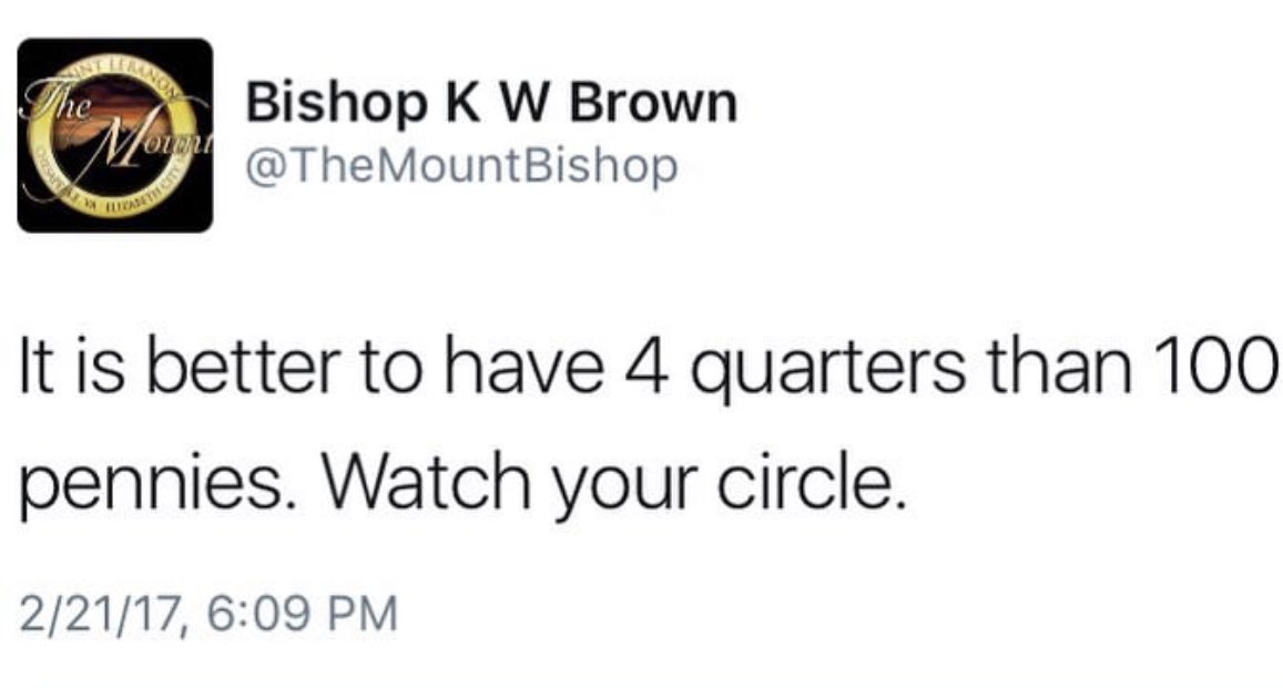 IamJrated's tweet photo. Flashback Friday post from 5 years ago and yet this simple truth remains the same! #Facts #FBF2017 via @TheMountBishop https://t.co/i0xvE8ntQO