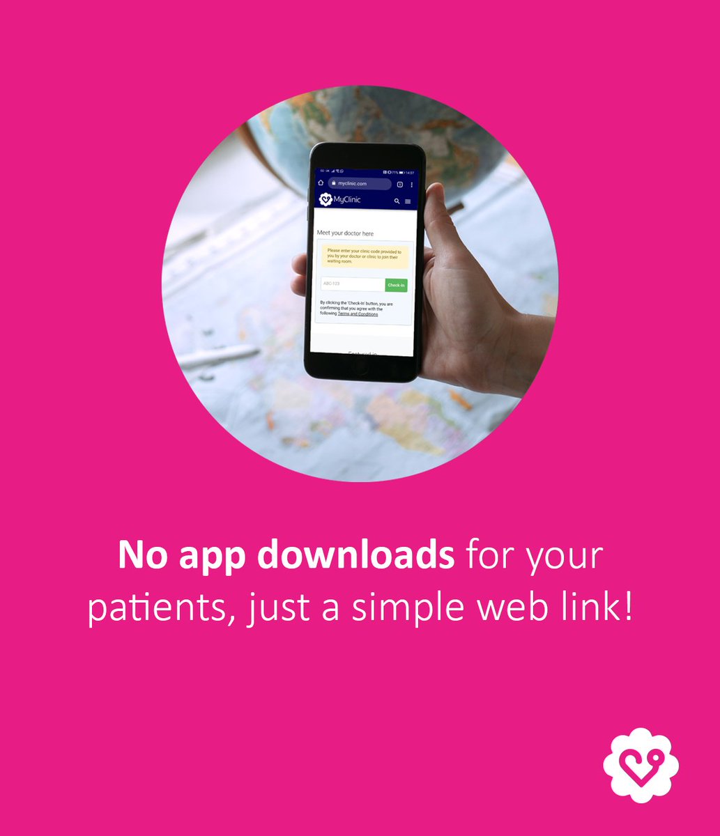 MyClinic_com's tweet photo. We aim to make telemedicine calls as simple as possible. That is why we have no app downloads, just a simple web link that is sent to the patient.

Sign up today at https://t.co/vVTuHeOFwG
#telemedicine #healthcare #nhs https://t.co/xyYGhUbj7F