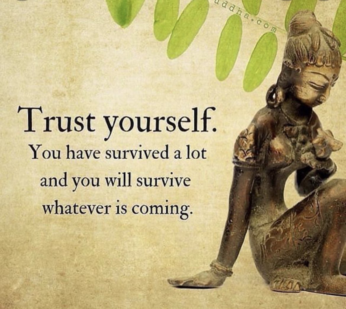 BridgetSallis's tweet photo. #trustself #survive https://t.co/zBNf09hCFj