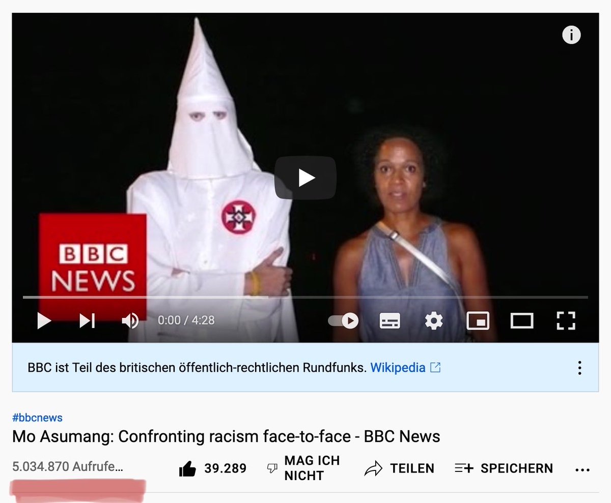 MoAsumang's tweet photo. Yeay, mein #BBC #Interview hat gerade die 5 Millionen Marke geknackt  https://t.co/CdjsiSXuyH #DieArier #TheAryans https://t.co/kTCWabzfnH