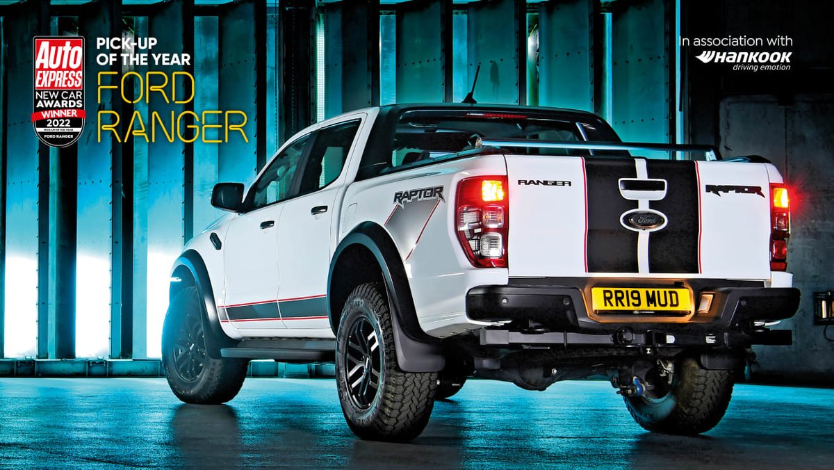 The Ford Ranger is the 2022 Auto Express Pick-up of the Year! 🥇ow.ly/pVRv50JWwot