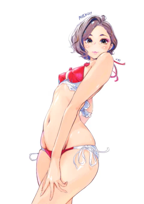 赤ビキニ❤️ 
