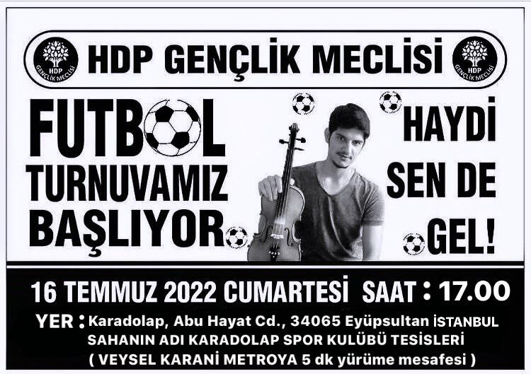 Uzun süredir beklediğimiz Kemal Kurkut Futbol Turnuvamız yarın başlıyor 🎉🎆

İlk karşılaşmamız
⚽ Vejîn-Siya Jinên Zanîngeh⚽
Takımları arasında gerçekleşecek

Bütün takımlara başarılar diliyor ve ilk maçımızda bütün halkımızı yeşil sahalara davet ediyoruz🏆👏
