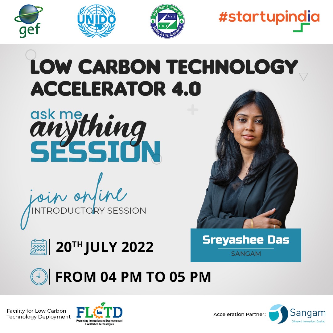 Our first #AMASession is happening on 20th July, at 4:00PM. 

Join us to know more about the FLCTD Low Carbon Technology Accelerator 4.  

Register here: forms.gle/KeaTNGkHb5ydeA…

#FLCTDAccelerator4 #innovation #Lowcarbon