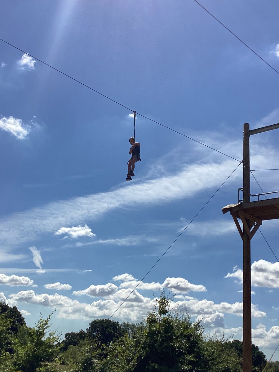 Harris_JAC's tweet photo. Zip wire #HJAC https://t.co/0K1du3SyQ5