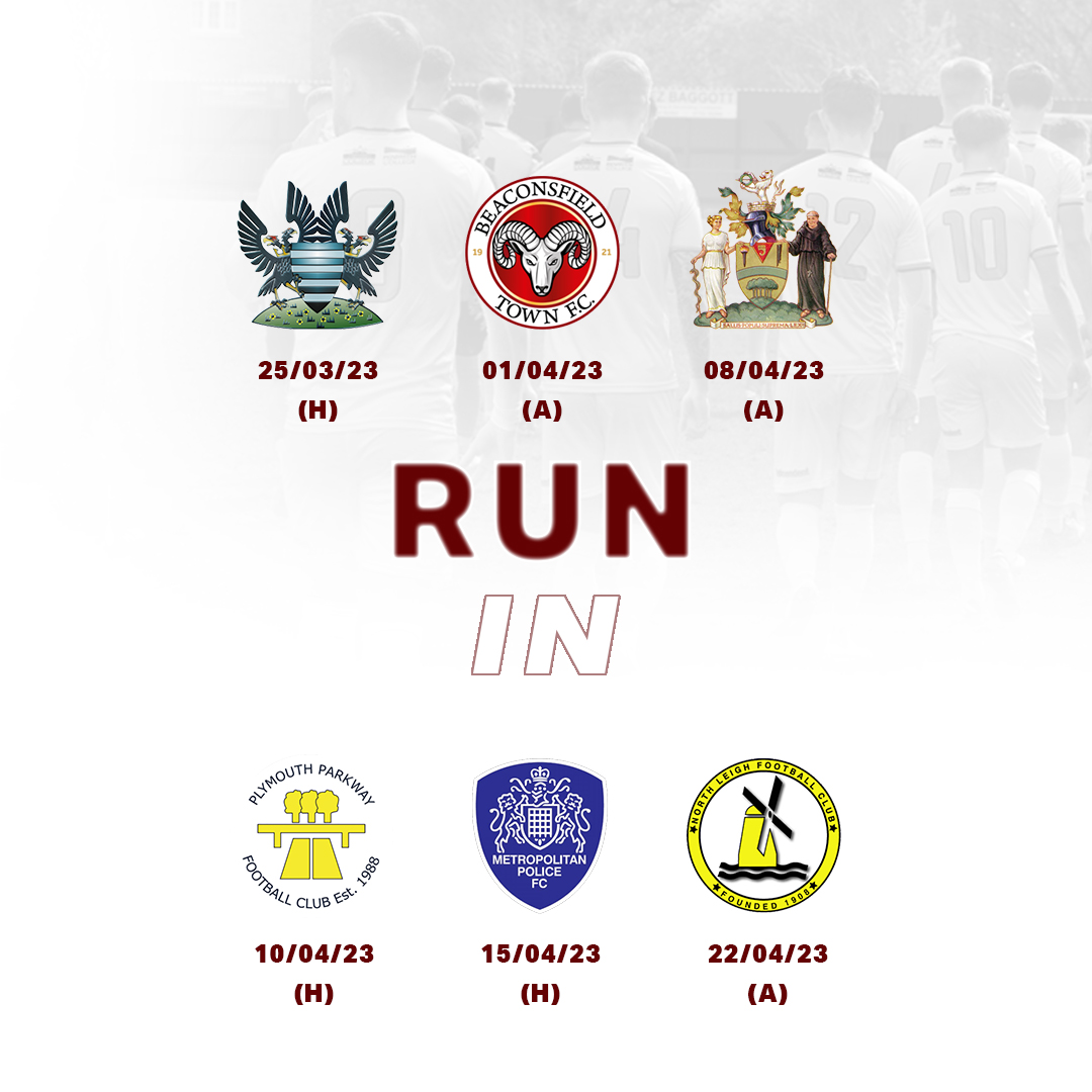 Truro City FC on Twitter "🔚 𝗧𝗵𝗲 𝗥𝘂𝗻 𝗜𝗻 Our final six fixtures of the