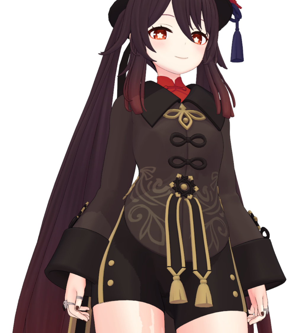 腕輪、指輪作成と服の模様前側入れました～🤗
あと細々と調整等しています

胡桃0.8配布開始しました～🥳
https://t.co/8967fUeVS3 