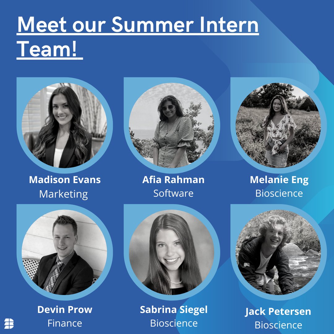Benesit_health's tweet photo. This summer we added 6 interns to our team! Madison Evans, Afia Rahman, Melanie Eng, Devin Prow, Sabrina Siegal and Jack Petersen.
We will push forward with this great team!

#Benesit #Benesitteam #Backposture https://t.co/Hz6KmNGLnY