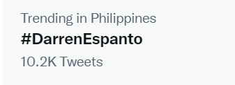 DarrenTrendsOfc's tweet photo. Darren Espanto reaches more than ten thousand tweets
HELLO JAZZ AND CADENCE
#LABDarrenACBlogCon
@Espanto2001 #DarrenEspanto https://t.co/lXNMolN6Lp