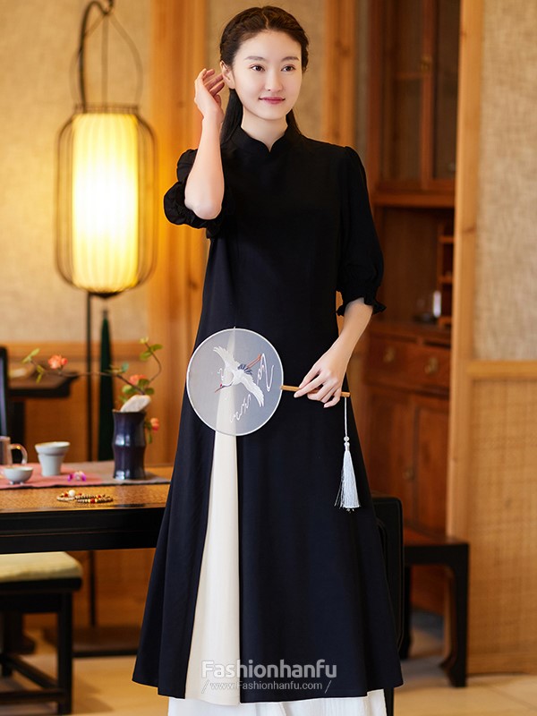 HanfuFashion's tweet photo. Chinese Style Loose Qipao Dress Black Elegant Retro Dress

https://t.co/POMK1A65y6

#qipao #cheongsam #blackdress #retrodress #loosedress #dress #chinesedress #dress #fashion #fashionhanfu https://t.co/AQtHn23Uo3