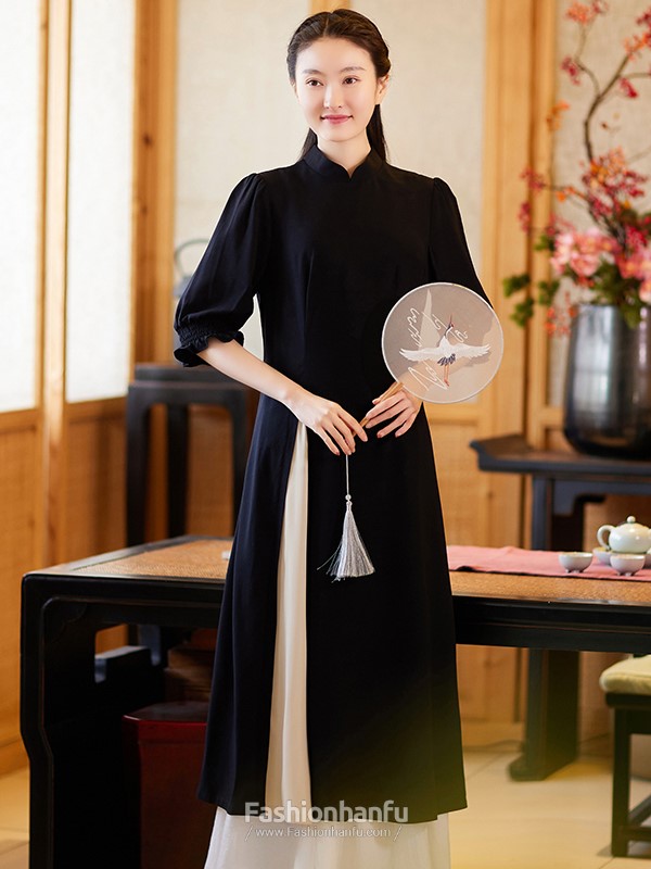 HanfuFashion's tweet photo. Chinese Style Loose Qipao Dress Black Elegant Retro Dress

https://t.co/POMK1A65y6

#qipao #cheongsam #blackdress #retrodress #loosedress #dress #chinesedress #dress #fashion #fashionhanfu https://t.co/AQtHn23Uo3