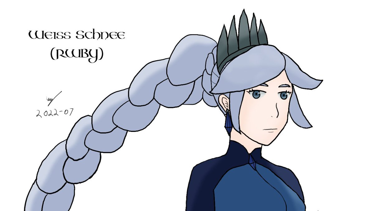 MisterPandaBoom's tweet photo. Did and illustrated the fan art of Weiss Schnee from RWBY (Ruby, Weiss, Blake, and Yang). She's my favorite character! I saw the pic of her in book store.
#FanArt #RWBY #Weiss #WeissSchnee #MyArt #Illustration #RubyWeissBlakeYang https://t.co/LXlGHeZtr3