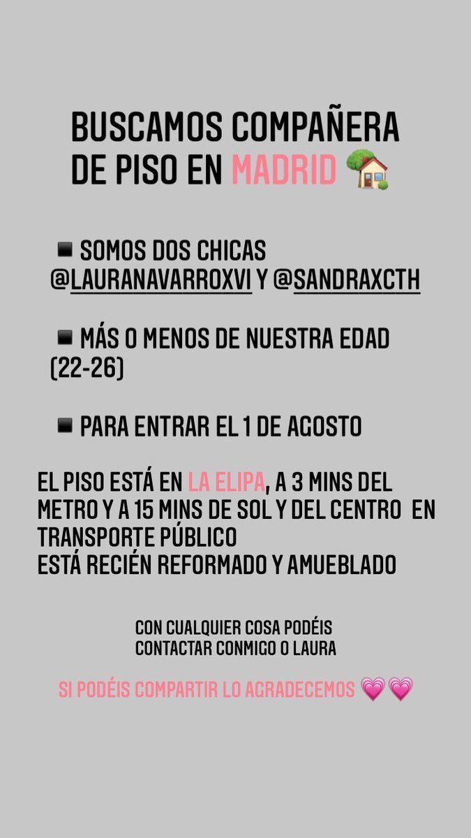 rt porfa porfa porfa ‼️‼️
(somos <a href="/sunsheeranxx/">Laura🌻</a> y yo)