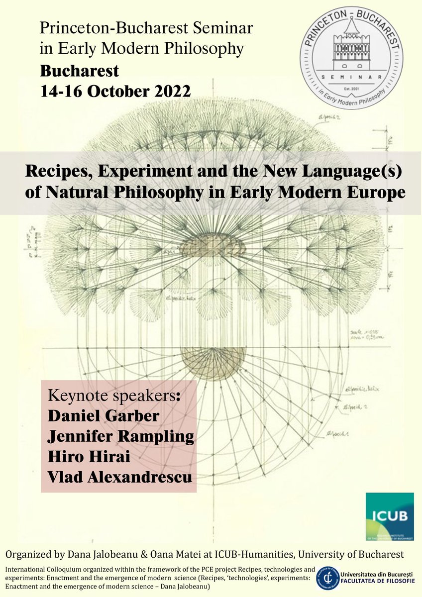 DJalobeanu's tweet photo. CFP: Princeton-Bucharest Seminar in Early Modern Philosophy in Bucharest. Deadline 1st of August. More info here: https://t.co/5tDoZxROdO https://t.co/e2PfC2XwmM
